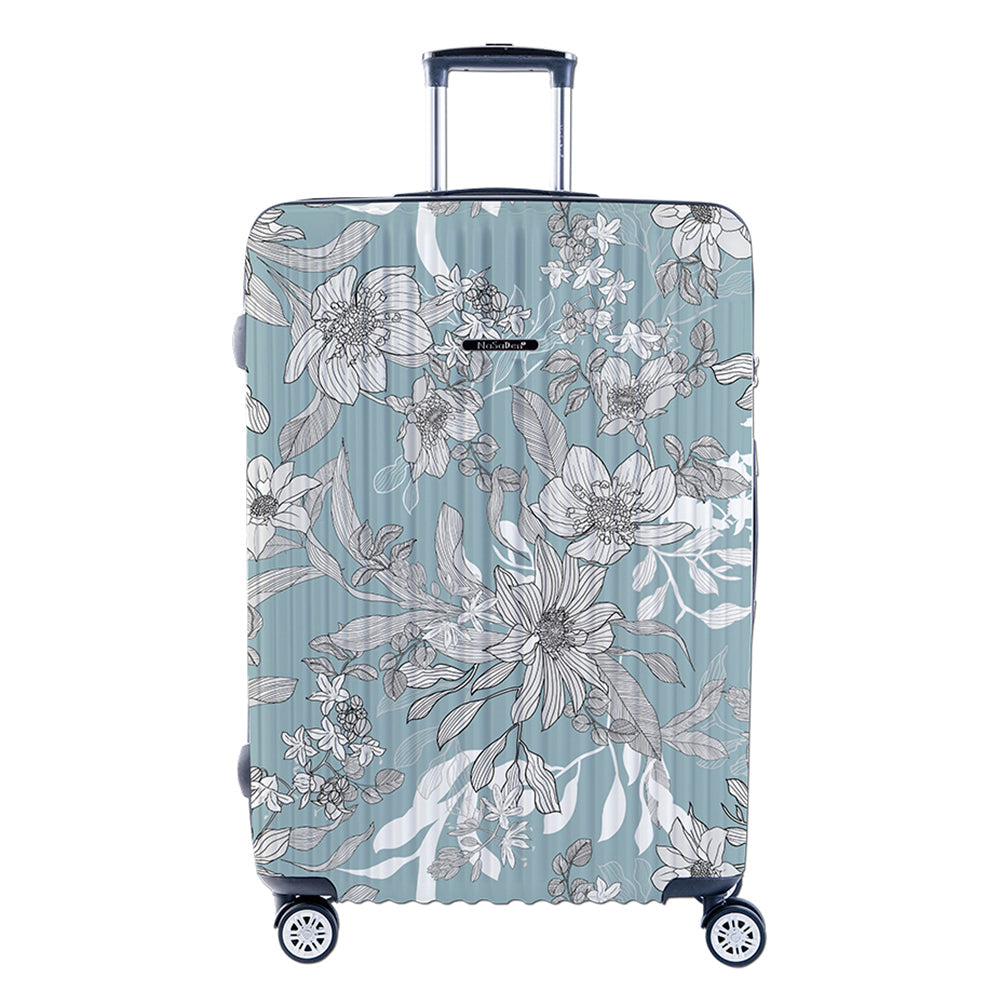 NaSaDen [ Jacaranda ] 22" Carry on/ 26" Checked/ 29" Checked Zipper Luggage