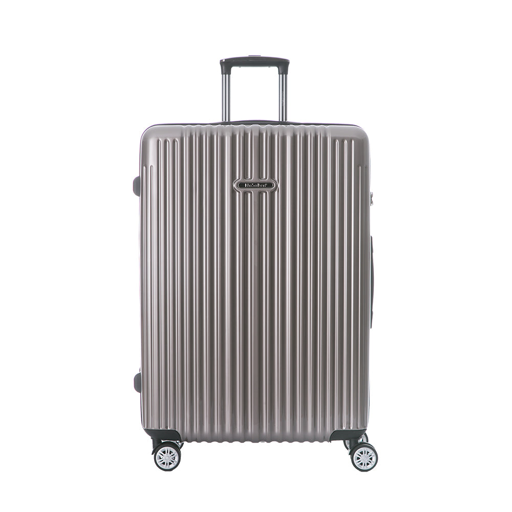 外箱開封済【NaSaDen】クラシックブルゲンレッド 22インチ機内持ち込みジッパーラゲッジ