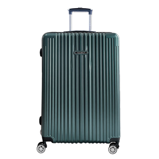 【NaSaDen】クラシックミステリーグリーン 22インチ機内持込用 / 26インチ / 29インチ預け入れ用 ジッパーラゲッジ