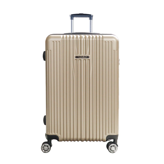 【NaSaDen】クラシックキャメルゴールド 22インチ機内持ち込み / 26インチ / 29インチ受託手荷物 ジッパーラゲージ